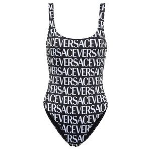 VERSACE LOGO ONE-PIECE SWIMSUIT